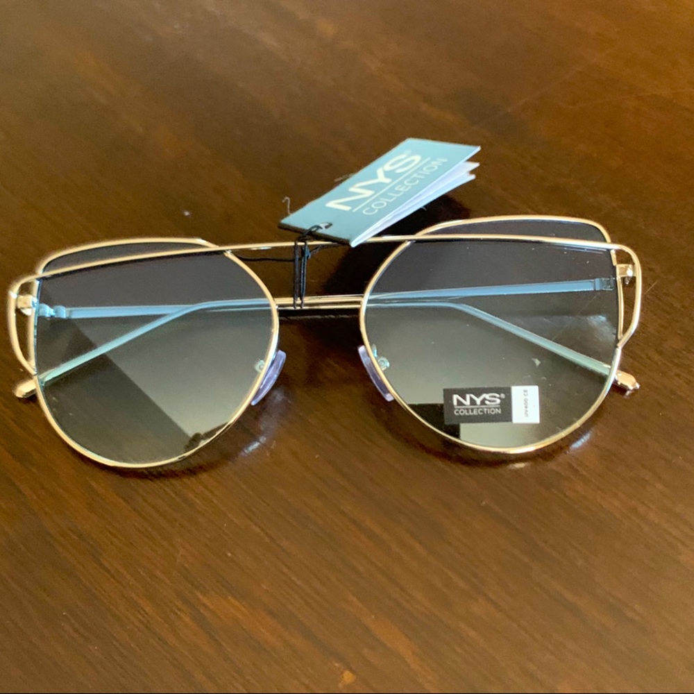 NYS Collection Silver Moore Street Sunglasses